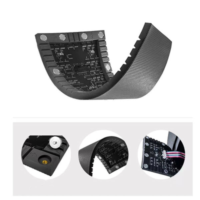Ângulo de visão largo flexível customizável de Moudle da exposição de diodo emissor de luz de P2.5mm