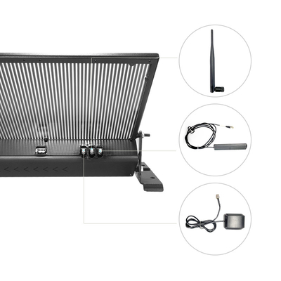 Tela alta Constant Current Drive do diodo emissor de luz do táxi da definição 1R1G1B