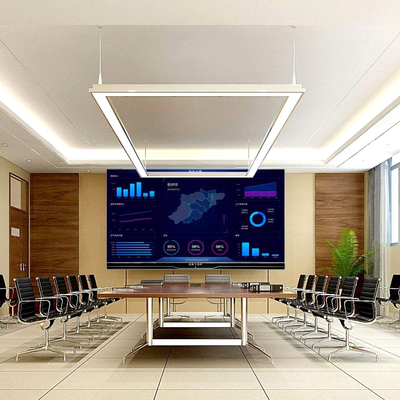 108&quot; exposição de diodo emissor de luz da sala de reunião de P1.25mm ângulo de visão de 180 graus de largura