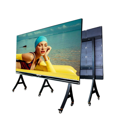 O diodo emissor de luz sala de conferências de HD 4K162 da” indica Digitas que anunciam telas de exposição