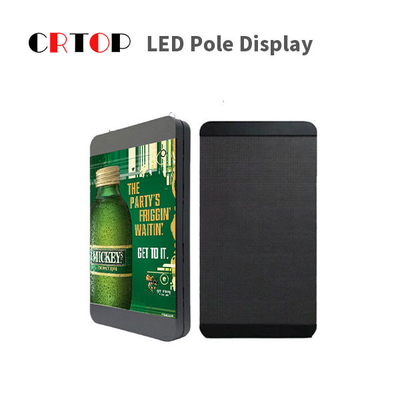 Exposição de diodo emissor de luz impermeável de polo claro de rua IP65 para a propaganda