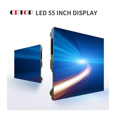 Exposição de diodo emissor de luz fixa interna industrial de P1.875mm grande caixa de 55 polegadas