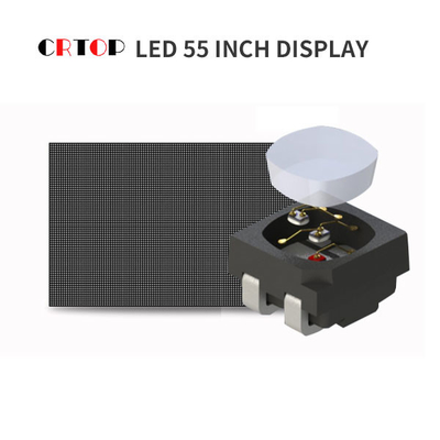Exposição de diodo emissor de luz fixa interna industrial de P1.875mm grande caixa de 55 polegadas