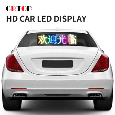 Economia de energia transparente da exposição de diodo emissor de luz do vidro traseiro do carro 1R1G1B