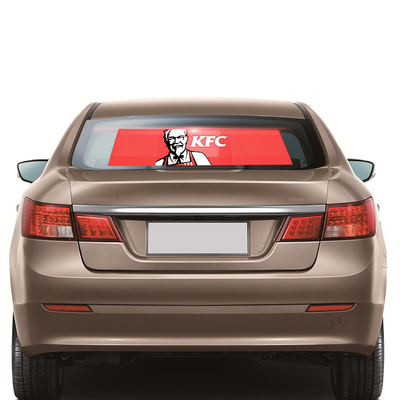 Tela da propaganda do diodo emissor de luz do carro de 1R1G1B 2500cd com flexibilidade forte