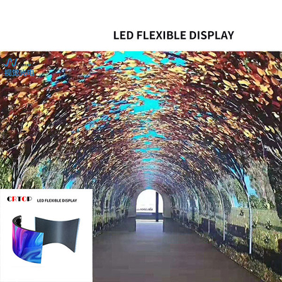 forma arbitrária flexível da tela de exposição do diodo emissor de luz do módulo de 256*128mm