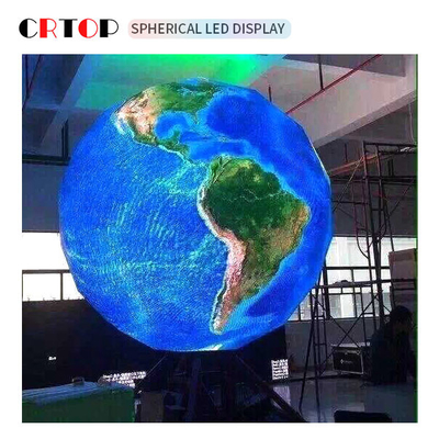 Atração magnética da exposição da esfera do diodo emissor de luz do diâmetro da alta resolução 1m