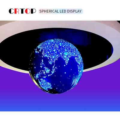 Exposição de diodo emissor de luz irregular da cor completa da tela do diodo emissor de luz da esfera do diâmetro de P5mm 2.5m