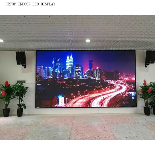 O dado de alumínio de P2mm moldou a caixa que a exposição conduzida interna conduziu a parede conduzida do vedio da tela