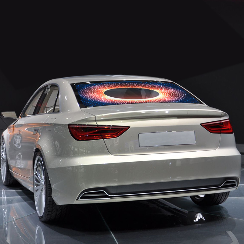 Definição alta da tela da propaganda do diodo emissor de luz do carro IP30 e cores brilhantes