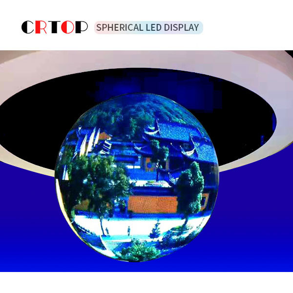 Exposição de diodo emissor de luz irregular da cor completa da tela do diodo emissor de luz da esfera do diâmetro de P5mm 2.5m